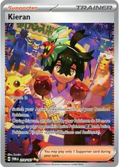 Pokémon Scarlet & Violet Twilight Masquerade Kieran 218/167 SIR Pack Secret