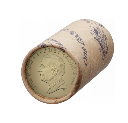 $1 King Charles III Premium Rolled Coin
