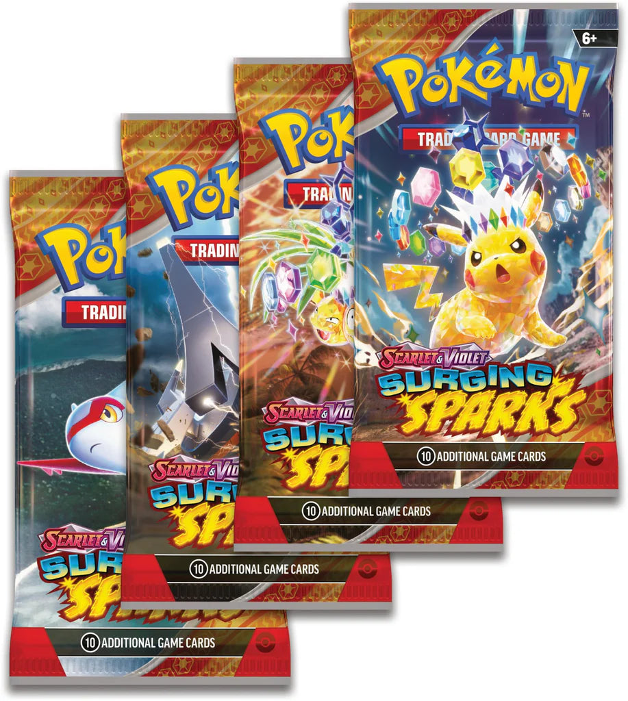 Pokémon Surging Sparks Booster Packs