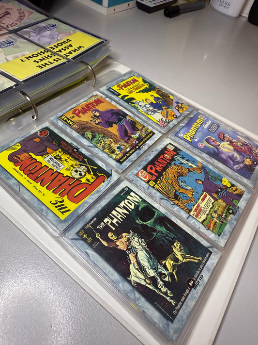 Complete Series 1 Phantom Cards With Binder