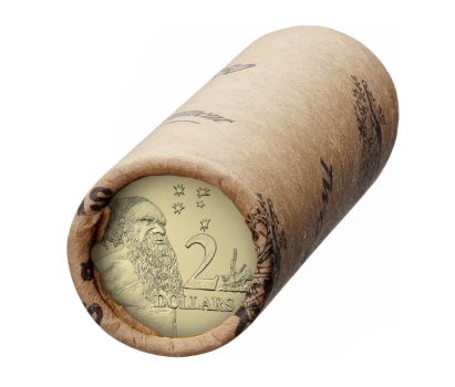 $2 King Charles III Non-Premium Rolled Coin