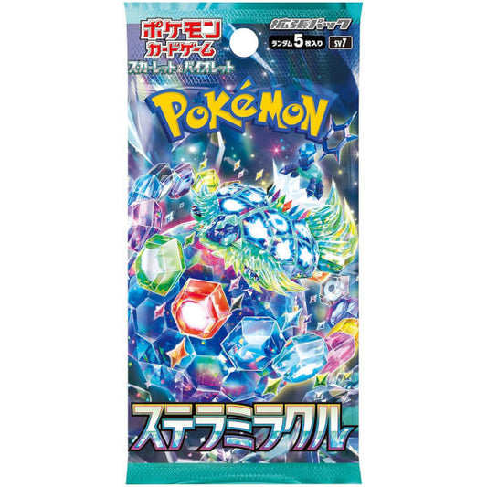Pokemon TCG Stellar Miracle SV7 Japanese Sealed Booster Pack
