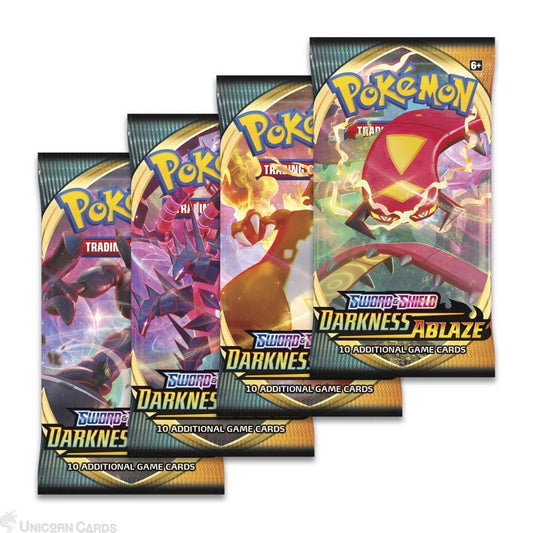 Darkness Ablaze Booster Packs SWORD AND SHIELD