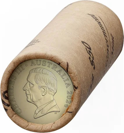 2024 $2 King Charles Ill Effigy Circulated Coin - Premium Roll